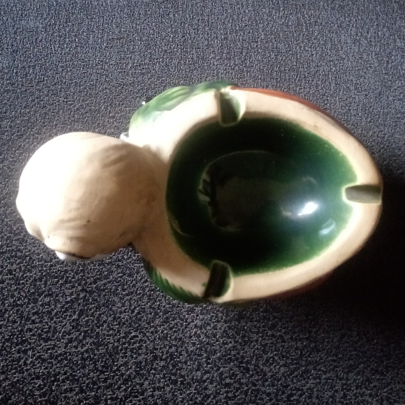 Turkey Ashtray Figurine